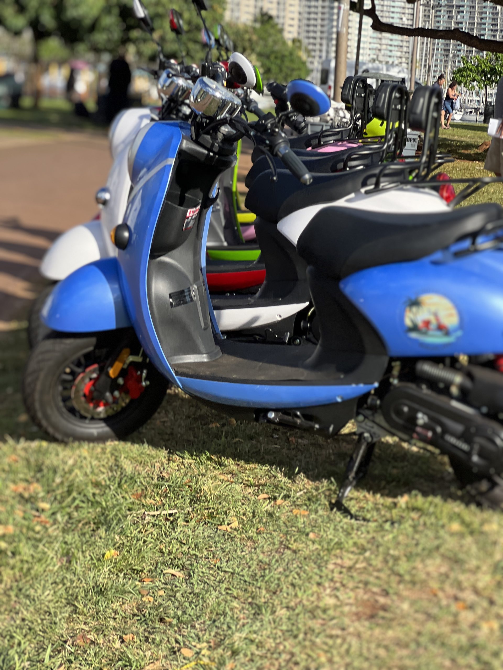 Waikiki East Scooter Rental Hawaii