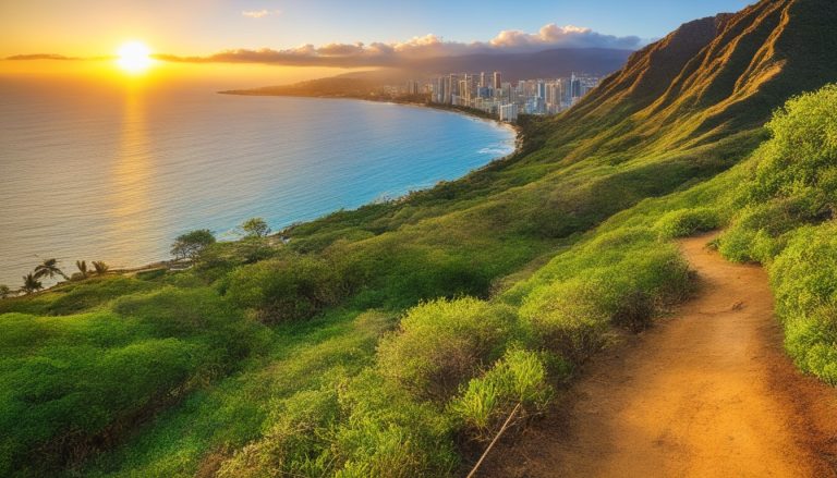 Diamond Head From Waikiki